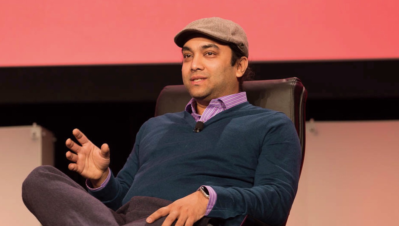 Rishi at a conference